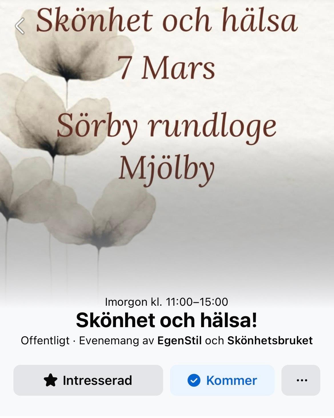 Skönhet och hälsa - Sörby rundloge