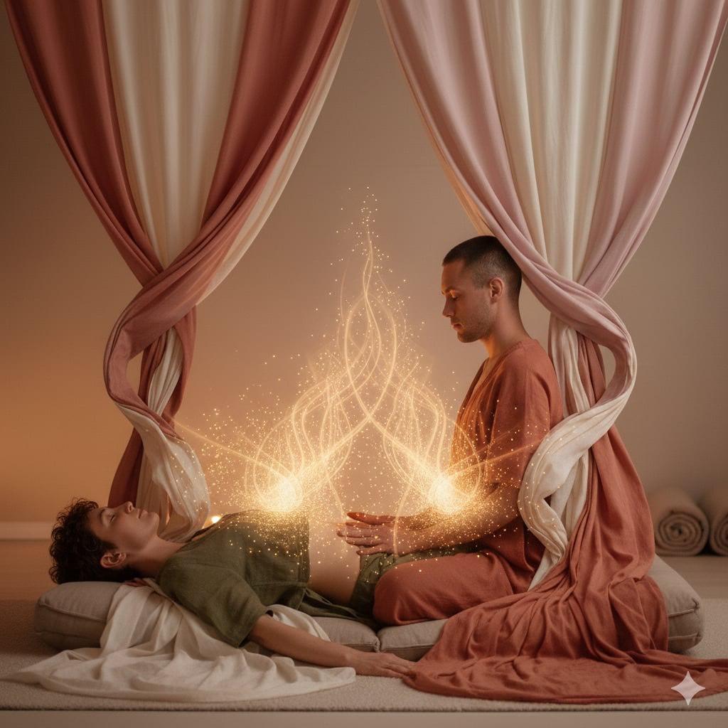 Presence & Play (đ¶ïžđ¶ïž) â Tantrisk elementmassage