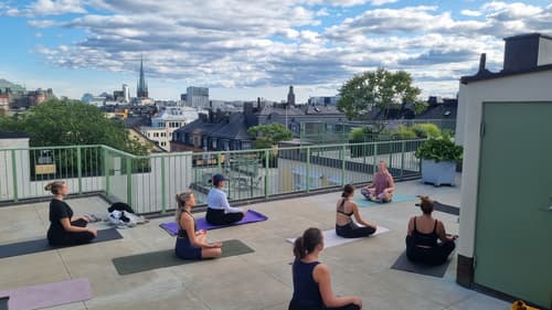 Rooftop Yoga