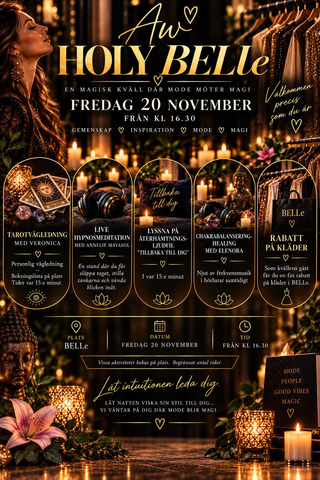 Aw HOLY BELLe — en kväll i november