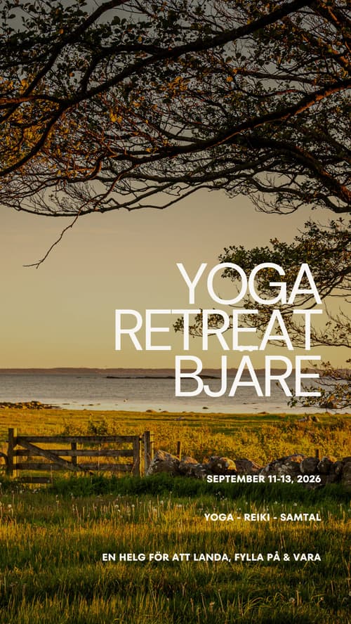 Yogaretreat Bjäre (Anmälningsavgift)