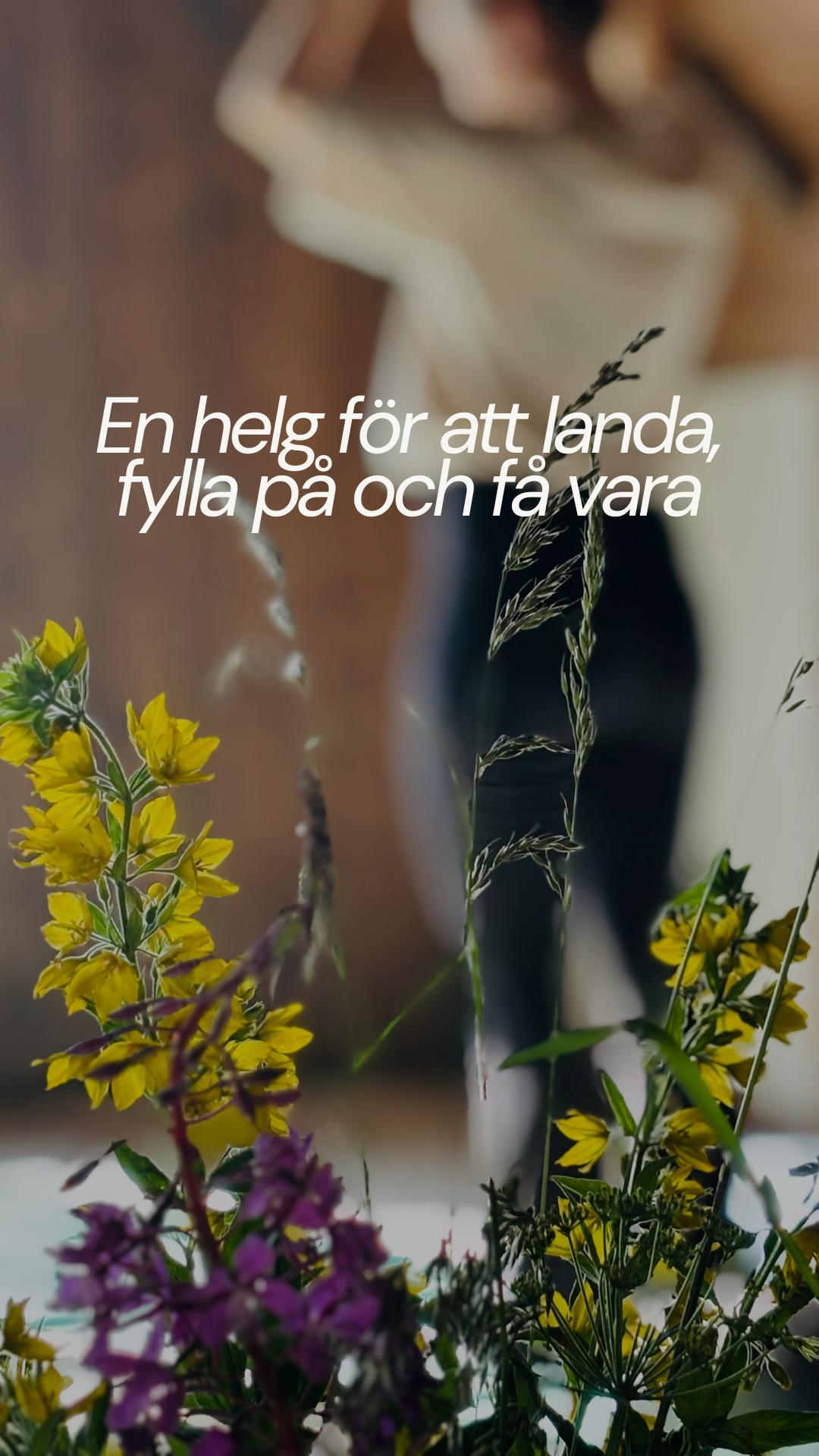 Yogaretreat Bjäre (Anmälningsavgift)
