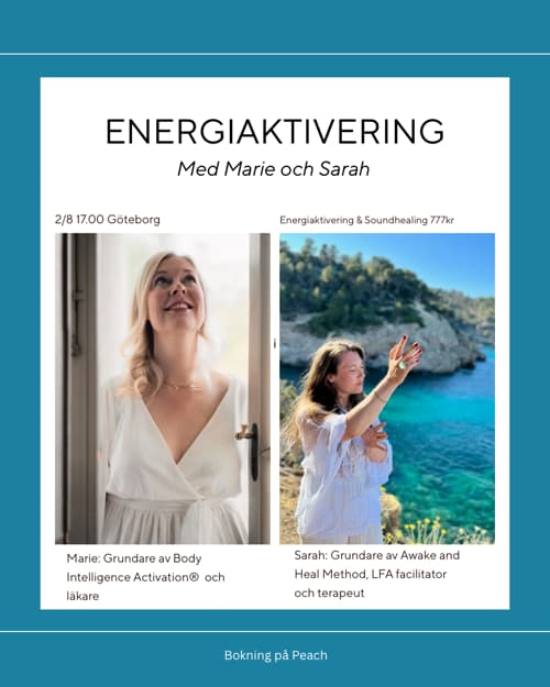 Energiaktivering med Marie & Sarah