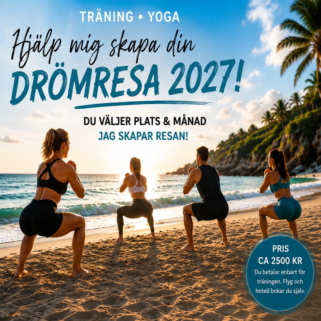 Intresseanmälan Träningsresa 2027