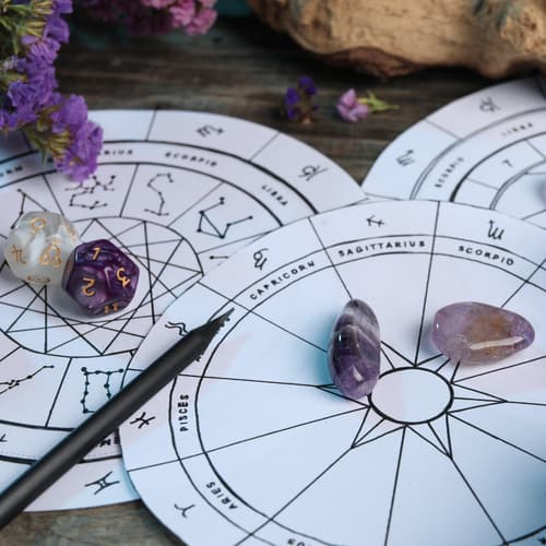 Träningssession: Astrologisk läsning av födelsehoroskop