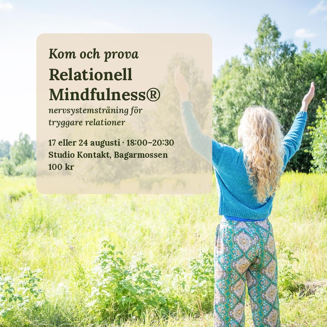 Prova-på- Workshop i Relationell Mindfulness®