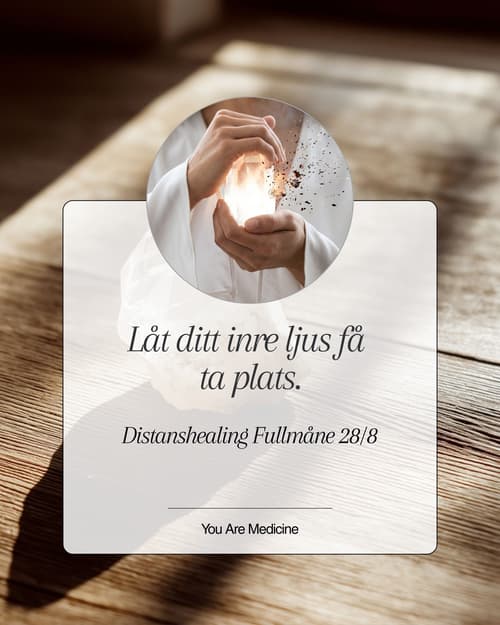 Reiki på Distans - Låt ditt inre ljus få ta plats.