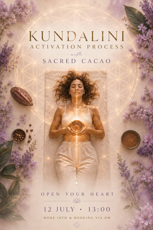 Sacred Cacao & Kundalini Activation Process