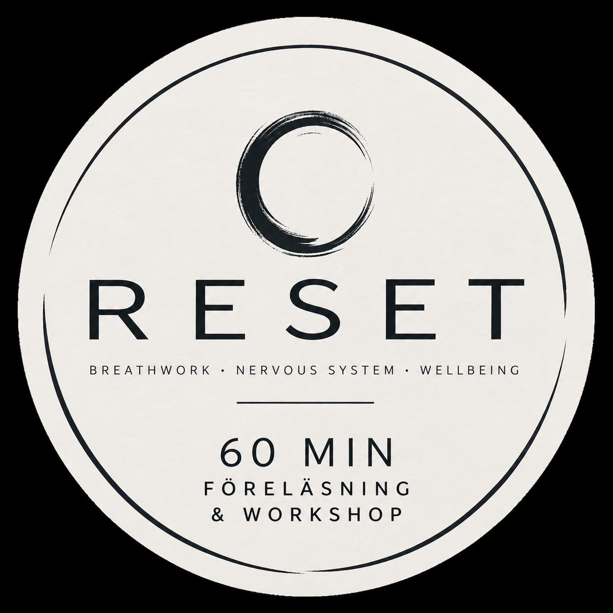 RESET föreläsning & workshop 60 min
