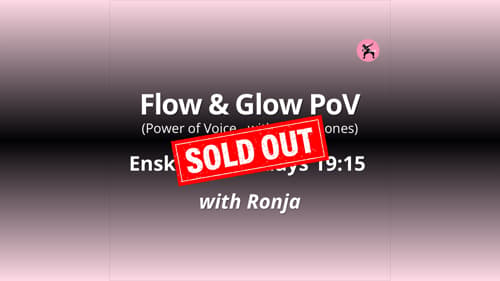 F&G PoV - Start 28 Sep - Mondays 19:15 with Ronja