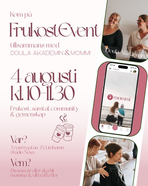 Frukostevent med DoulaAkademin x MOMMI ☕🤍