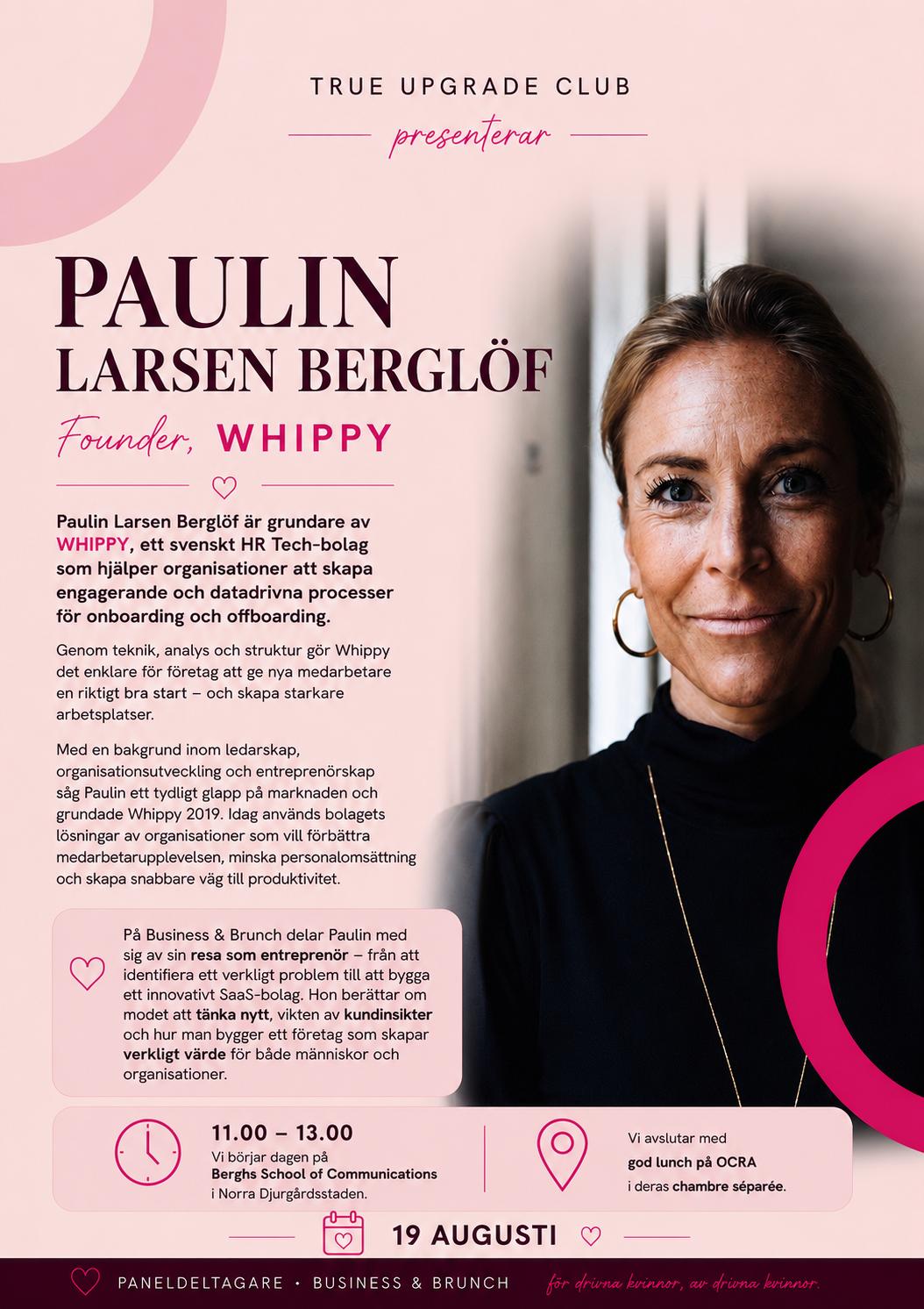 Business & Brunch 19 Augusti