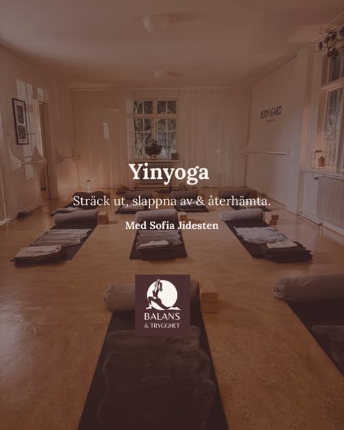 Yinyoga- när kroppen behöver mjukna och släppa taget.