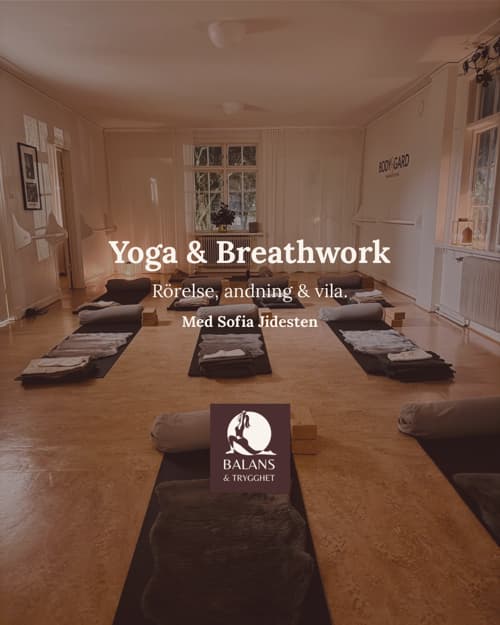 Yoga & Breathwork- Rörelse, andning & vila