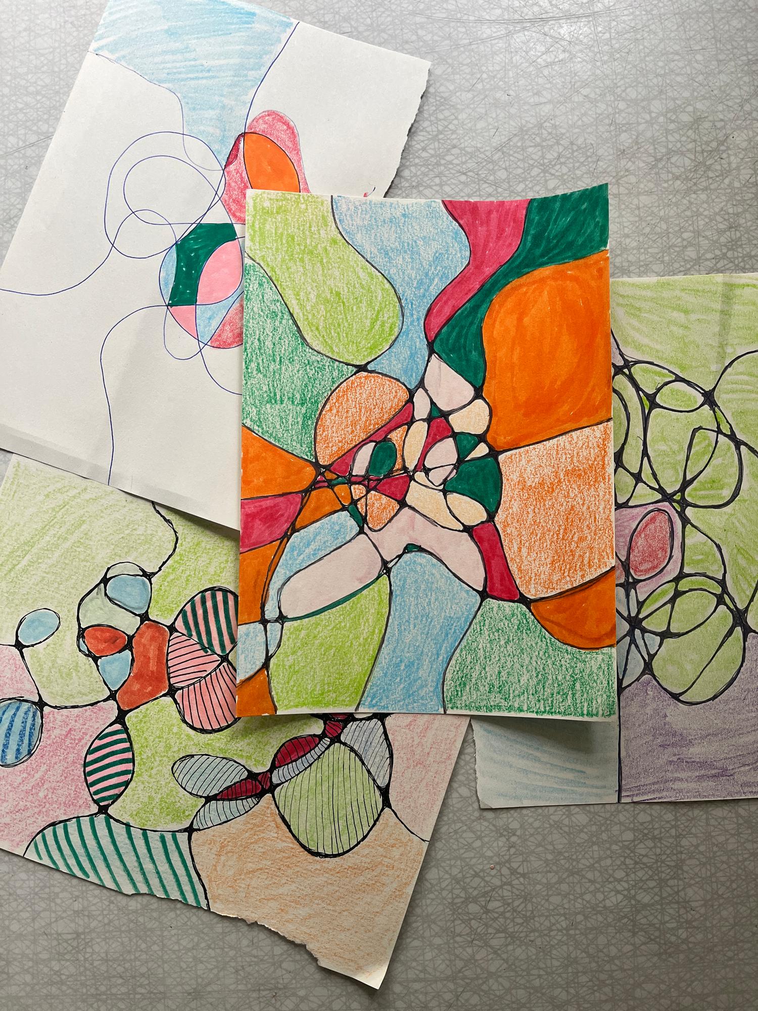 Mindful doodling Umeå tis 28/7 kl 10.00 Sommarpris 99:-