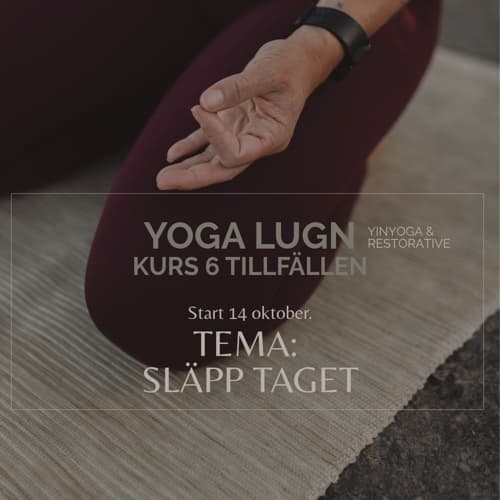 Yoga LUGN 6 tillfällen start 14/10. Onsdagar 19.15-20.30