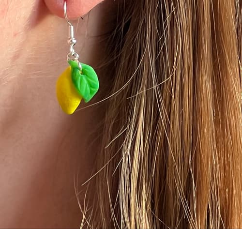 Citroner (örhängen silver) inkl spårbar frakt