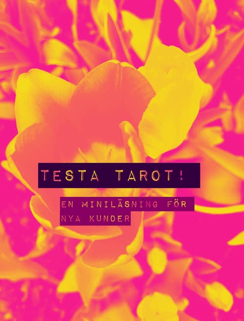 Testa tarot! Miniläsning för nya kunder 💕