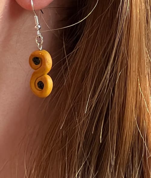 Lussekatter (örhängen silver) inkl spårbar frakt